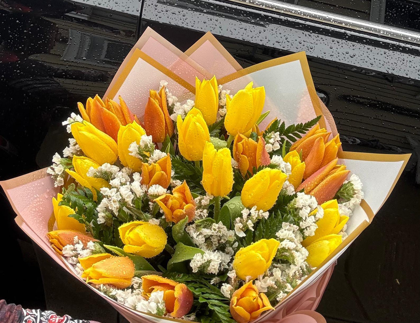 Tulips mix bouquet