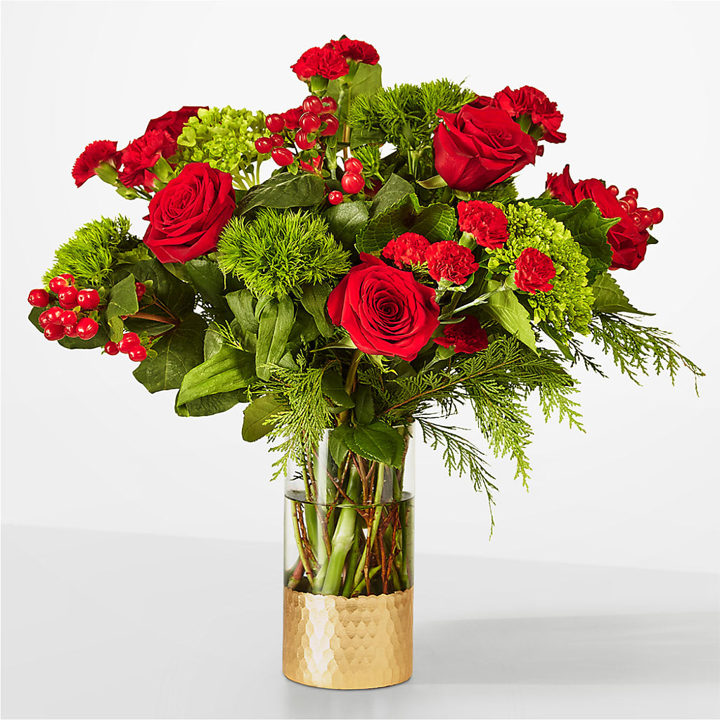 Plaid Throw Bouquet – Maplewood Florist, Maplewood NJ