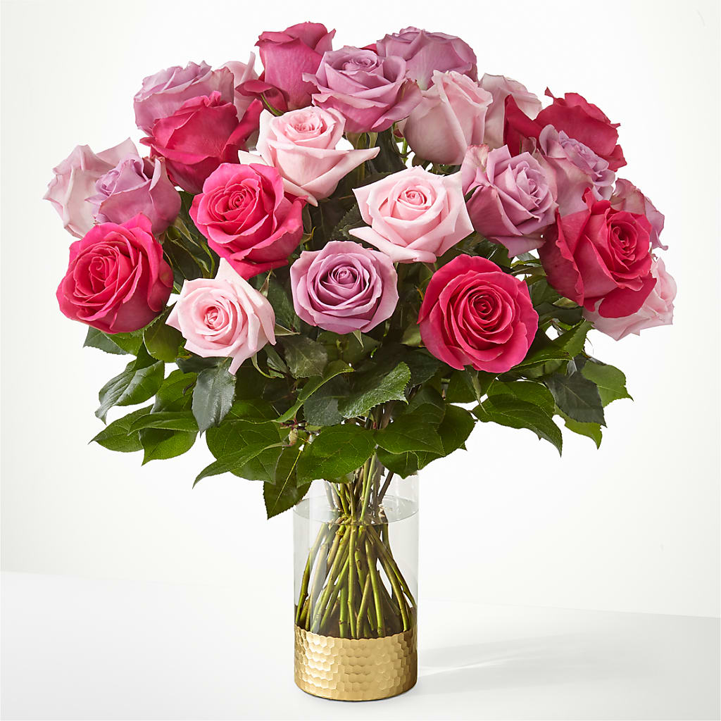 Pure Beauty Mixed Roses – Maplewood Florist, Maplewood NJ