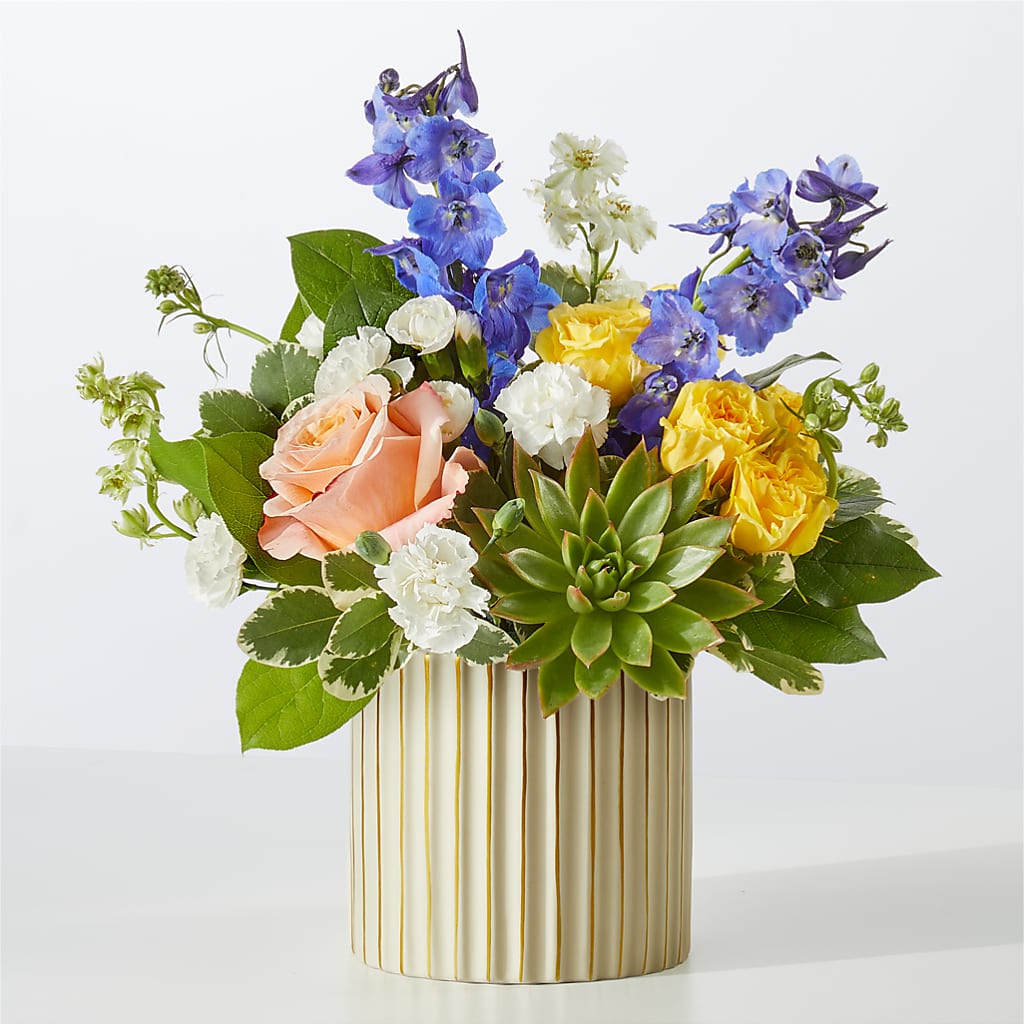 Cobalt Reverie Bouquet – Maplewood Florist, Maplewood NJ