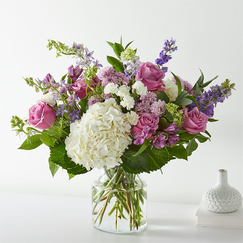 Violet Caress Bouquet – Maplewood Florist, Maplewood NJ