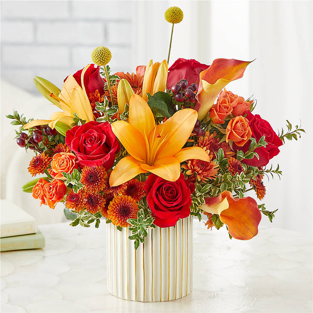 Scarlet Skies Bouquet – Maplewood Florist, Maplewood NJ
