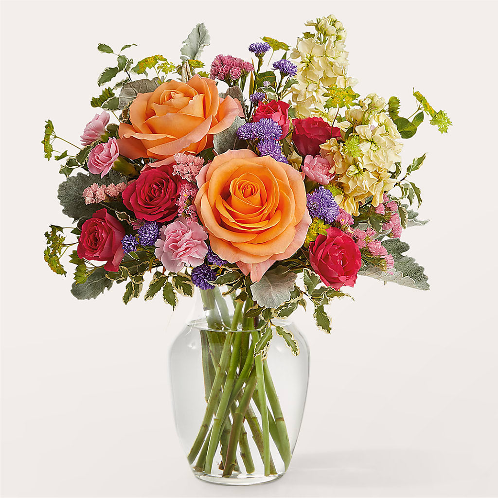 Tangerine Tango Bouquet – Maplewood Florist, Maplewood NJ