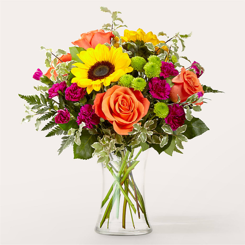 Warmth & Light Bouquet – Maplewood Florist, Maplewood NJ