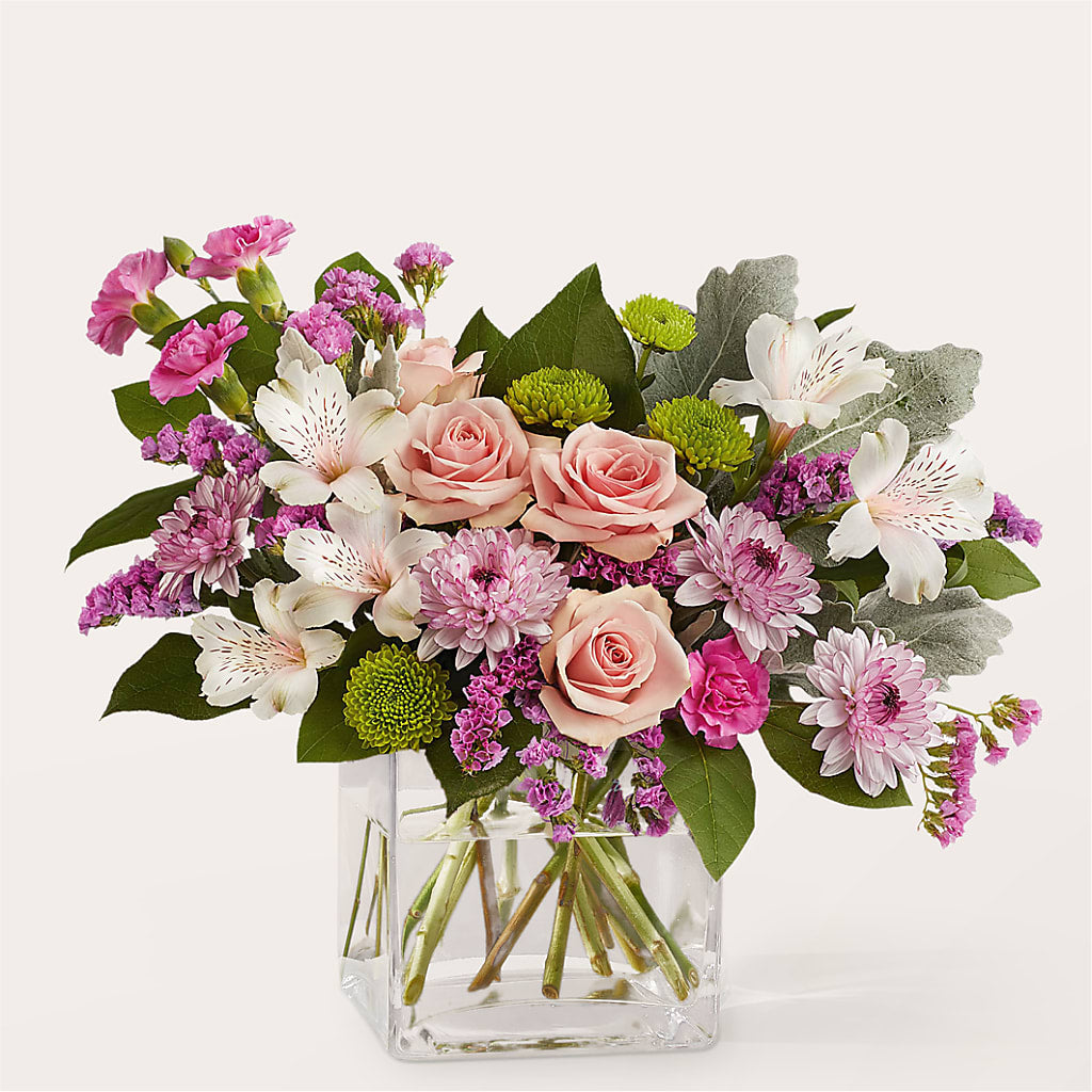 Pink Suede Bouquet – Maplewood Florist, Maplewood NJ
