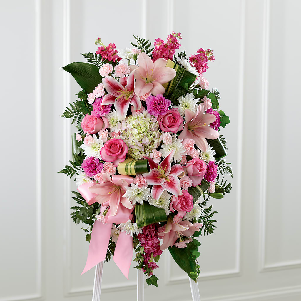 Comforting Standing Spray – Maplewood Florist, Maplewood NJ