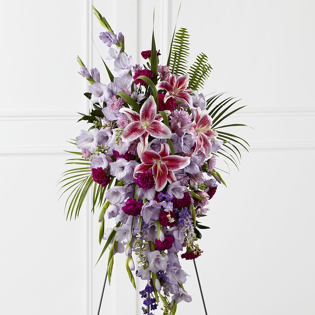 Tender Touch Standing Spray – Maplewood Florist, Maplewood NJ