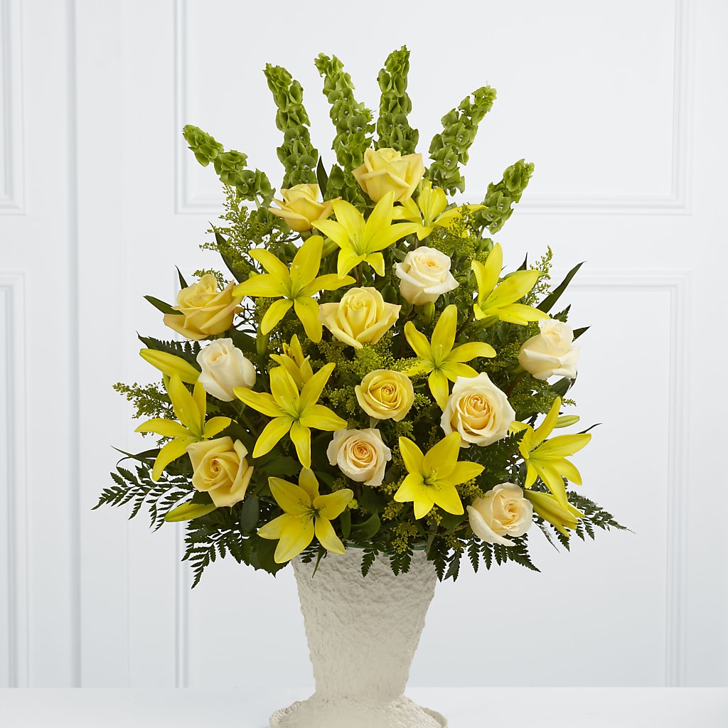 Golden Memories Arrangement – Maplewood Florist, Maplewood NJ