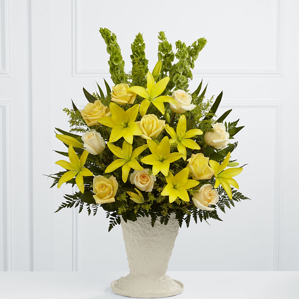 Golden Memories Arrangement – Maplewood Florist, Maplewood NJ