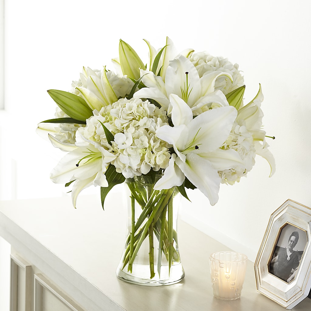 Compassionate Lily Bouquet – Maplewood Florist, Maplewood NJ