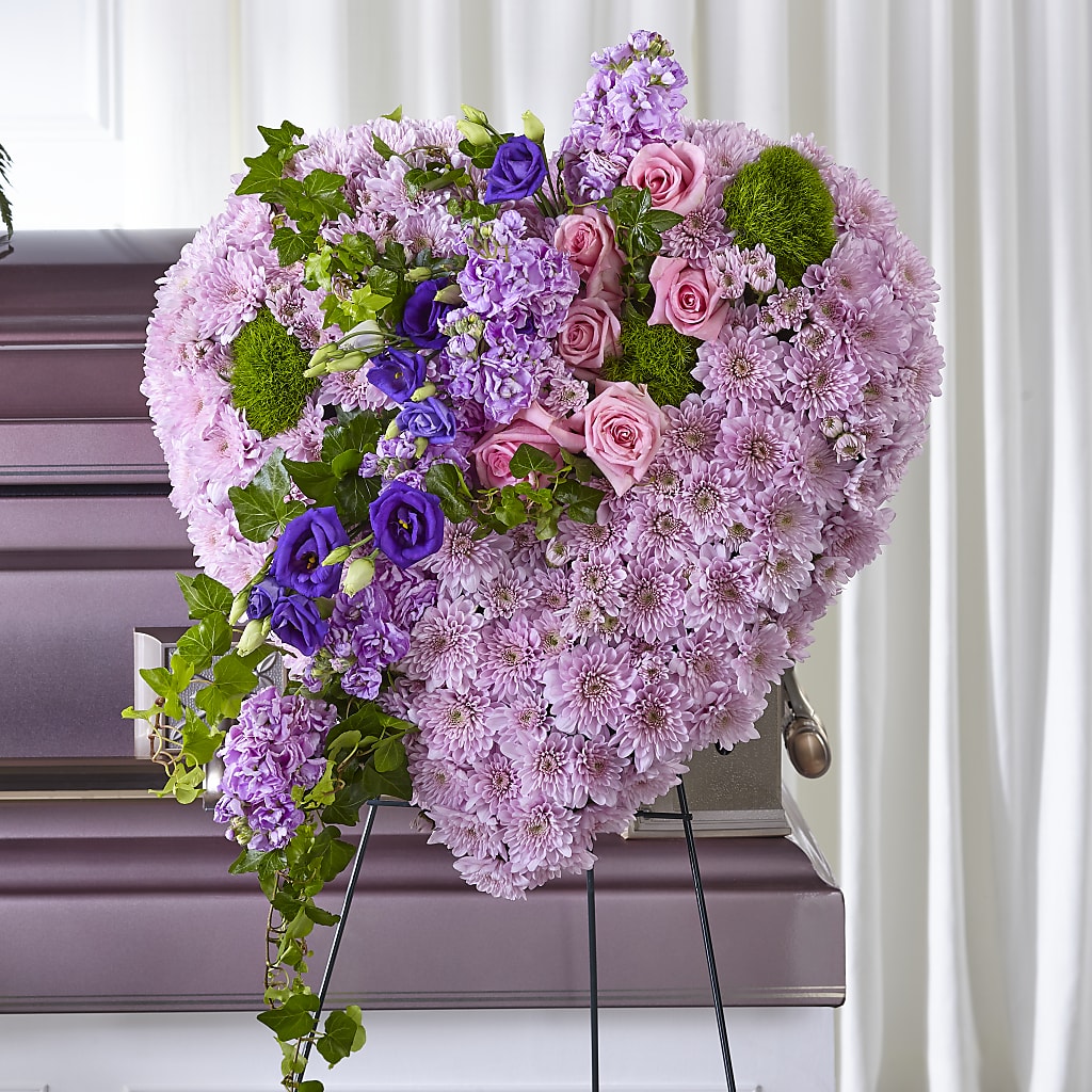 Treasured Love Standing Heart – Maplewood Florist, Maplewood NJ