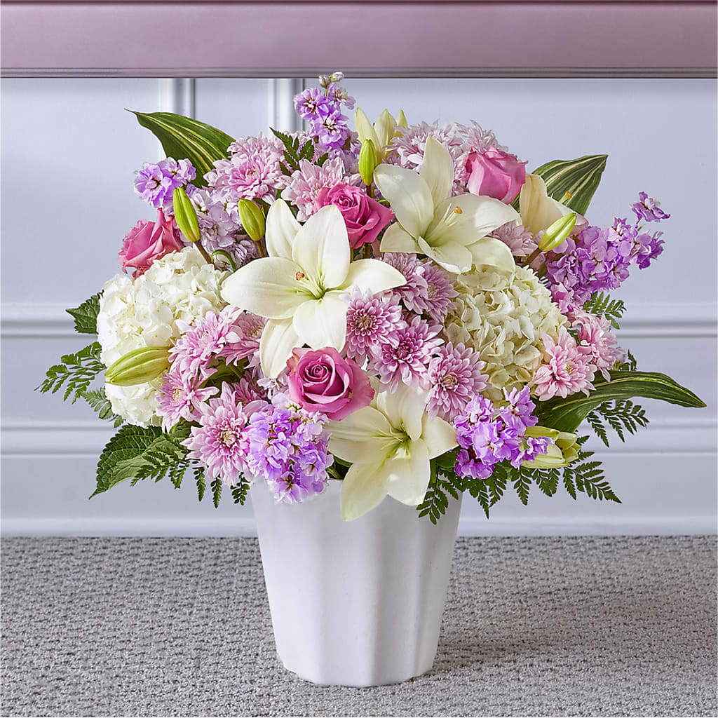 Heaven Sent Floor Basket – Maplewood Florist, Maplewood NJ