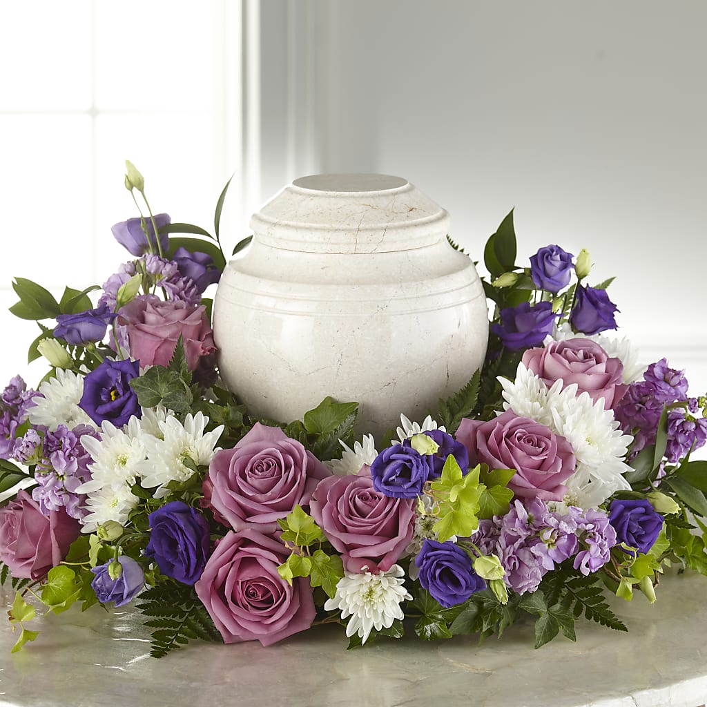Blooming Sympathy Cremation Adornment – Maplewood Florist, Maplewood NJ