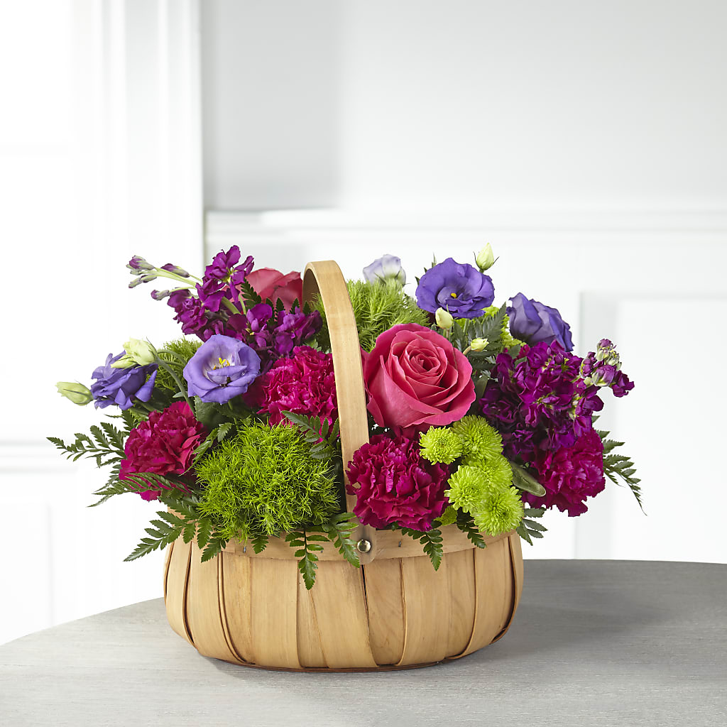 Serene Sanctuary Basket – Maplewood Florist, Maplewood NJ