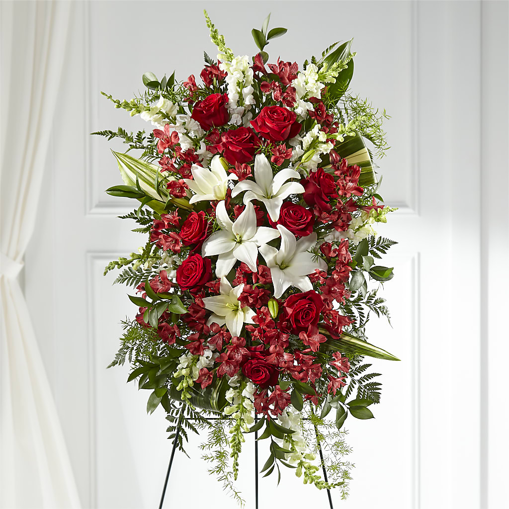 Everlasting Memory Standing Spray – Maplewood Florist, Maplewood NJ