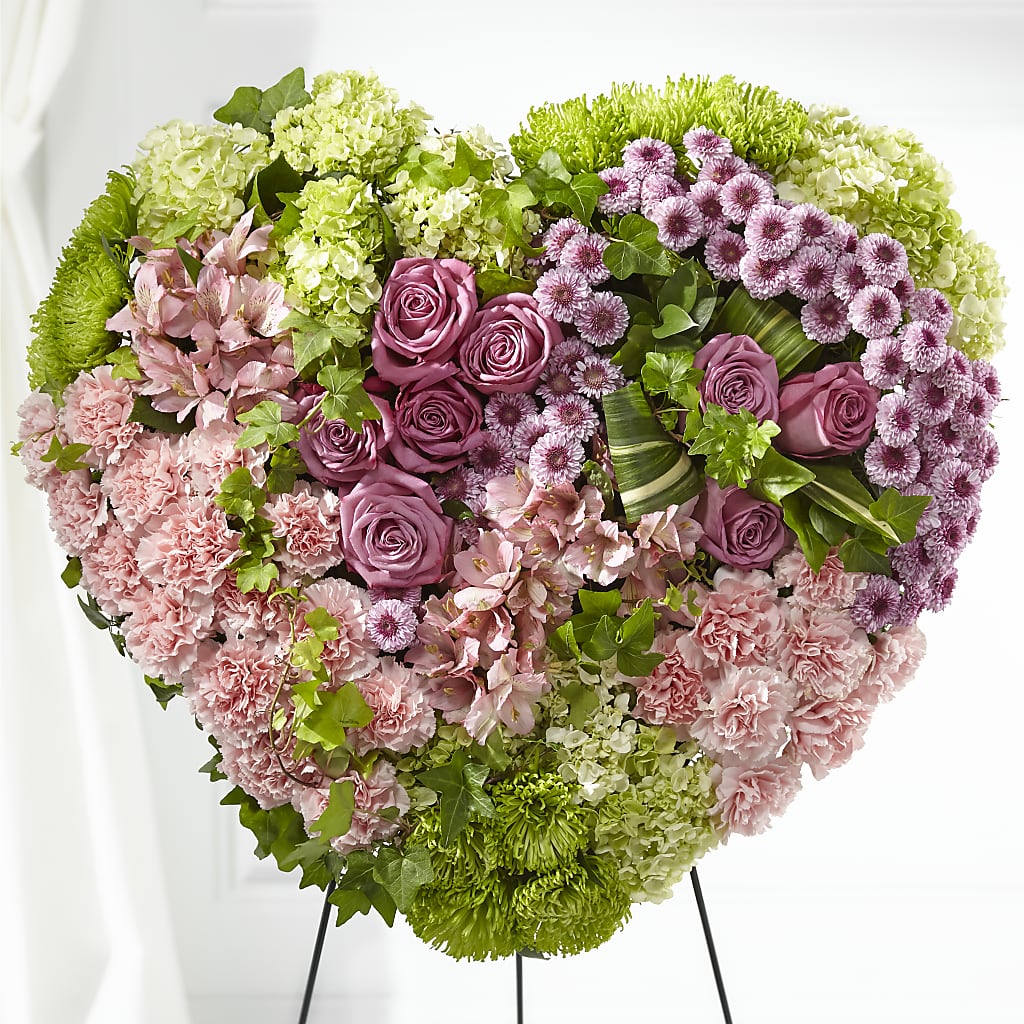 Heartwarming Standing Heart – Maplewood Florist, Maplewood NJ