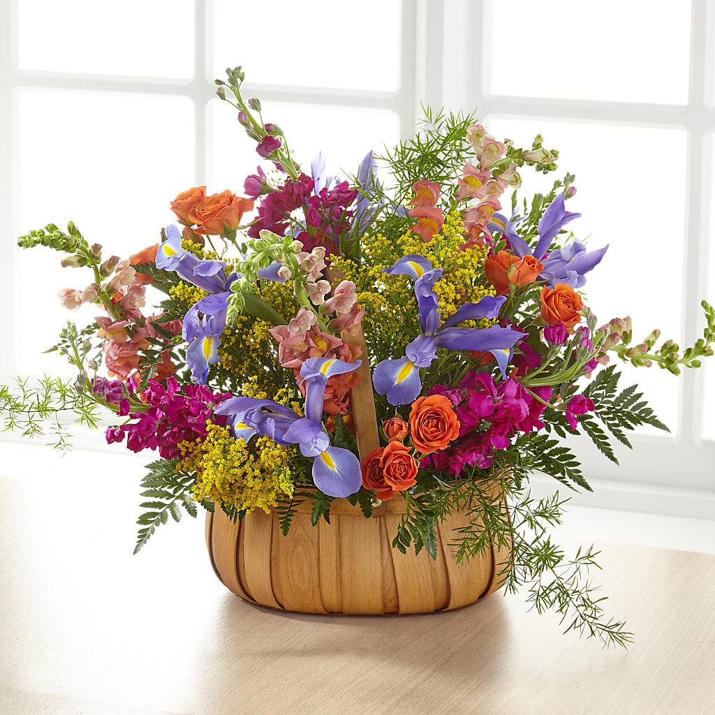 Garden of Life Basket – Maplewood Florist, Maplewood NJ