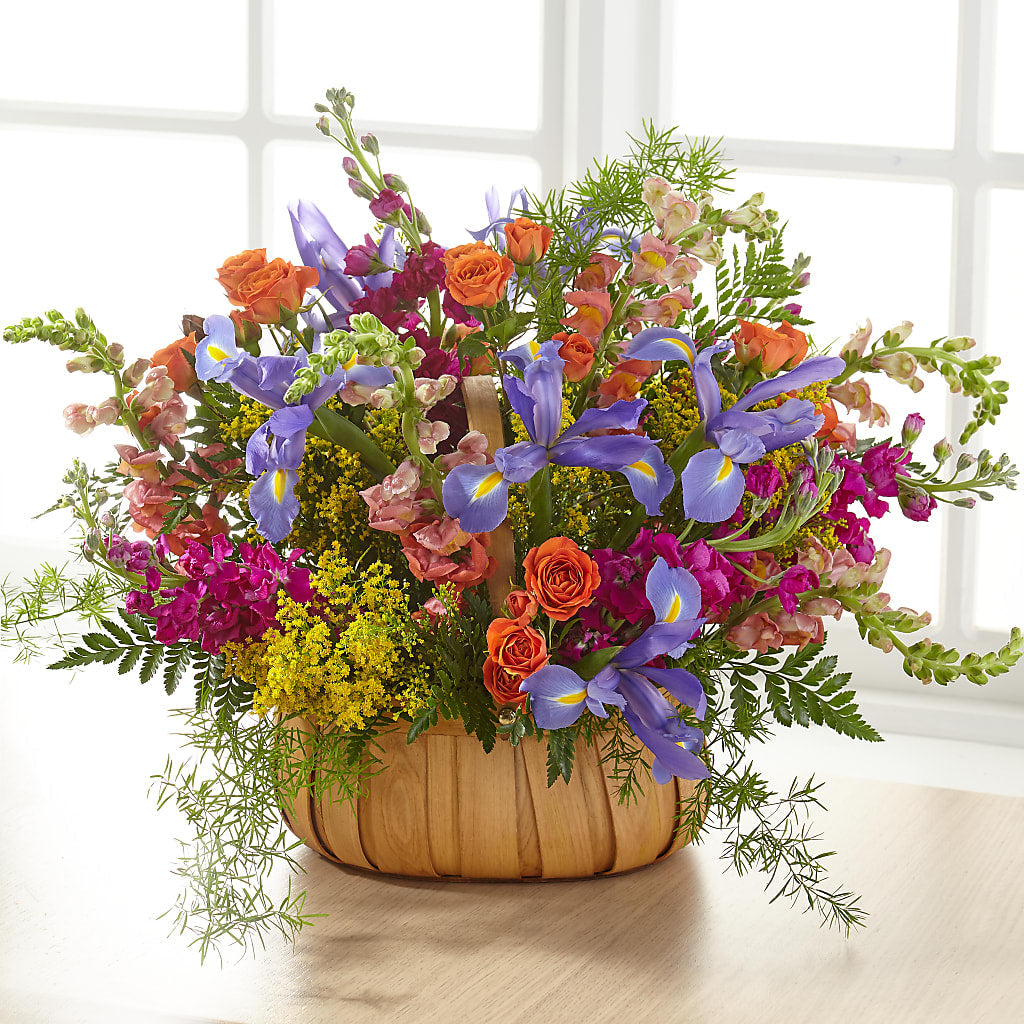 Garden of Life Basket – Maplewood Florist, Maplewood NJ