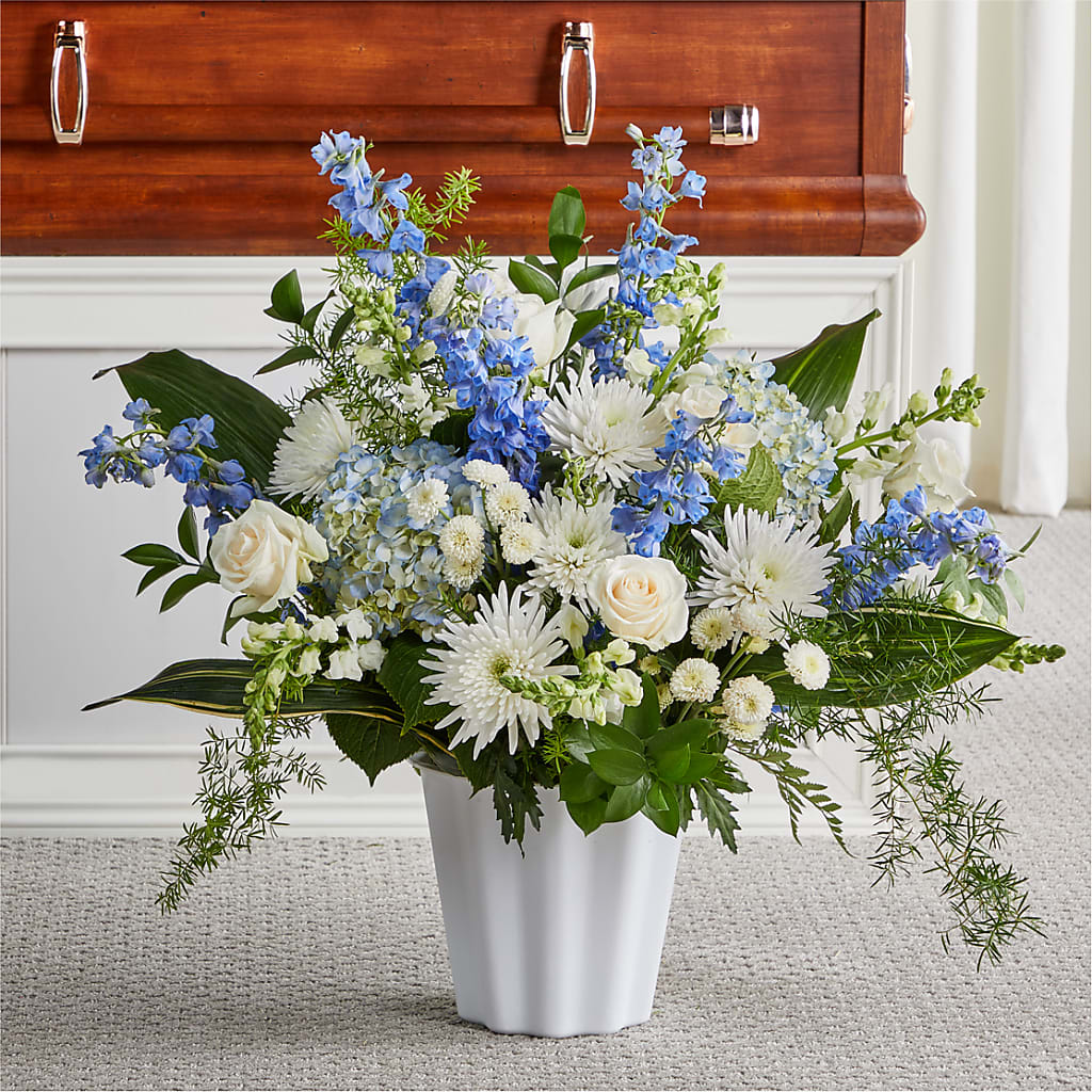 Everlasting Memories Floor Basket – Maplewood Florist, Maplewood NJ