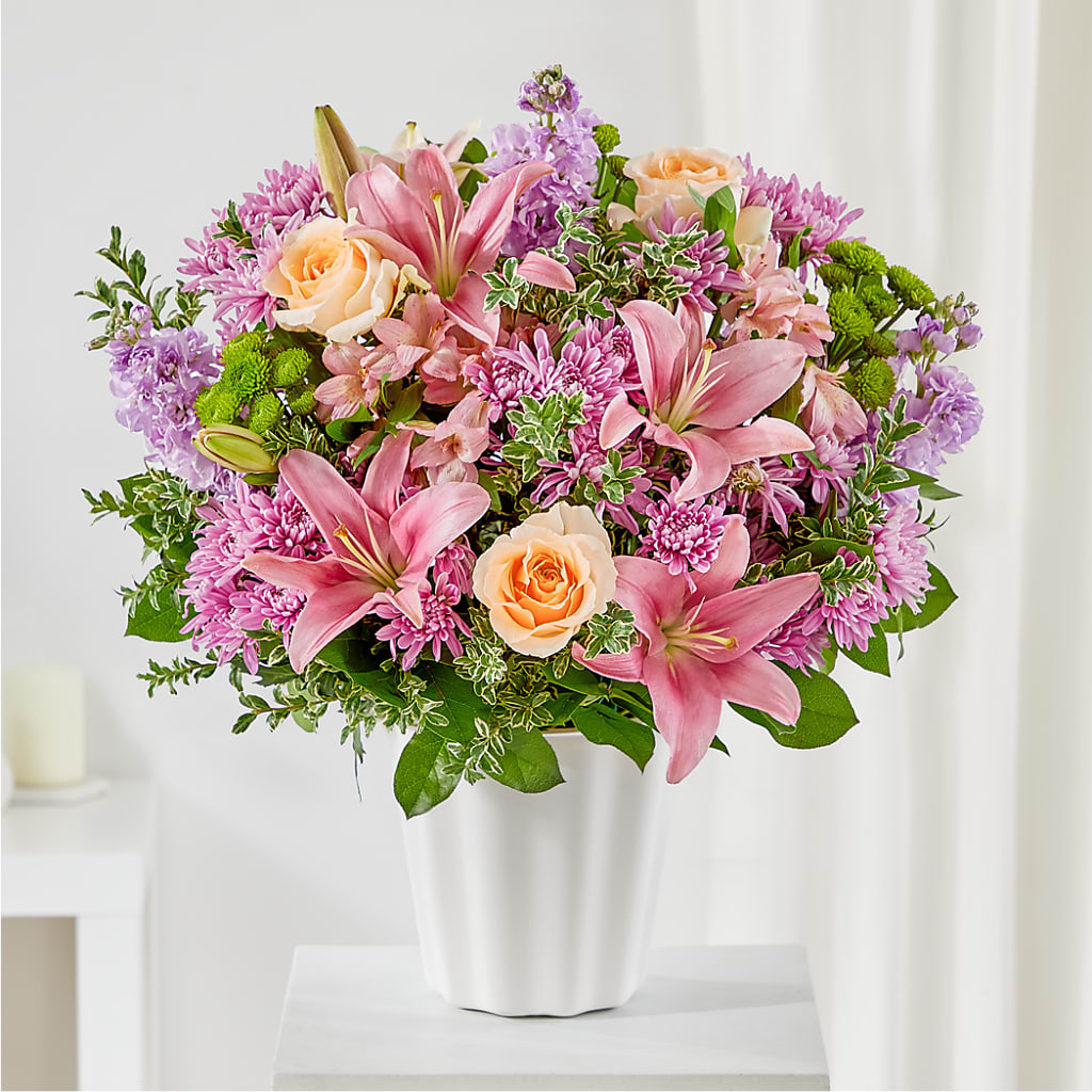 Supportive Embrace Tabletop Basket – Maplewood Florist, Maplewood NJ