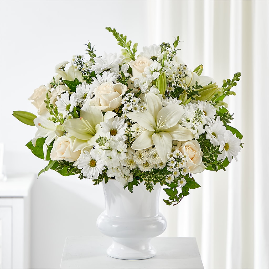 Uplifting Urn Arrangement – Maplewood Florist, Maplewood NJ