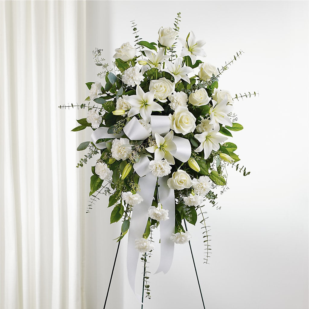 With Care Standing Spray – Maplewood Florist, Maplewood NJ