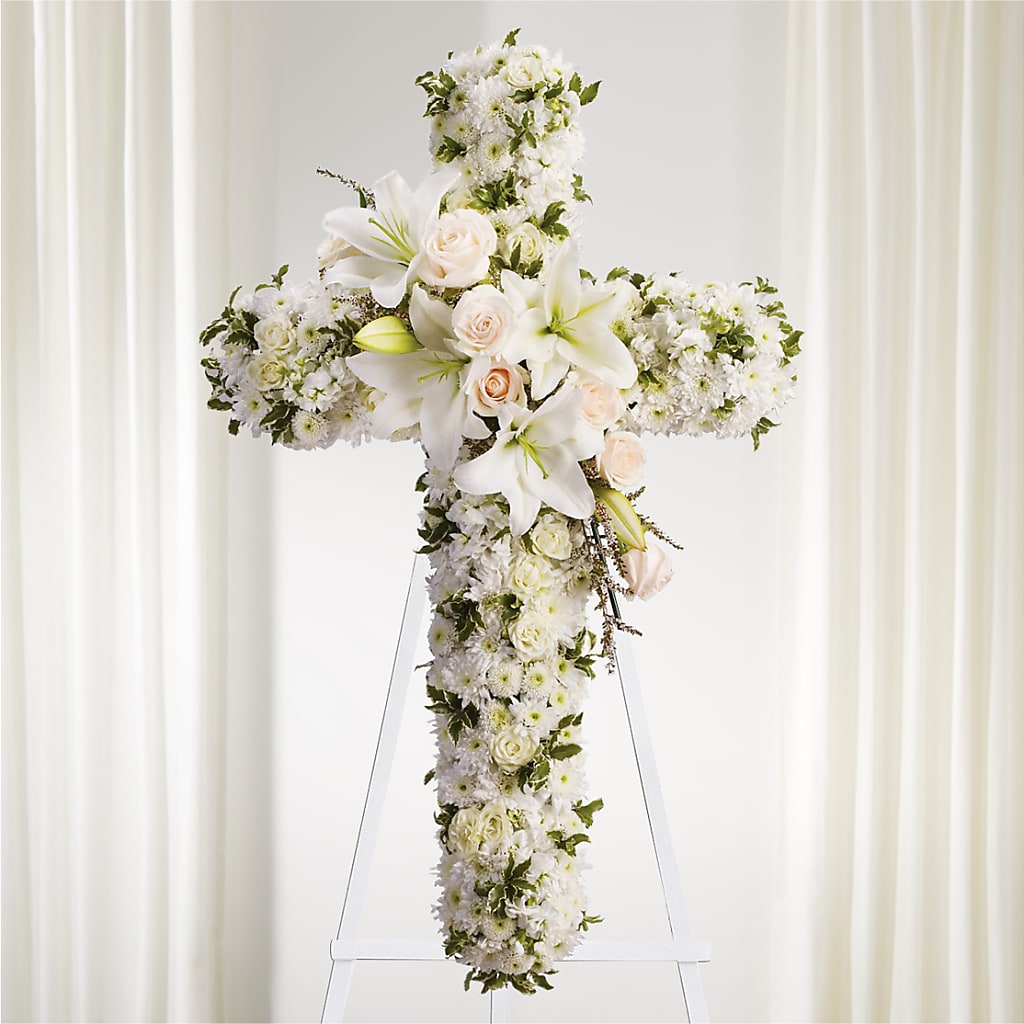 Spiritual Guidance Standing Spray – Maplewood Florist, Maplewood NJ