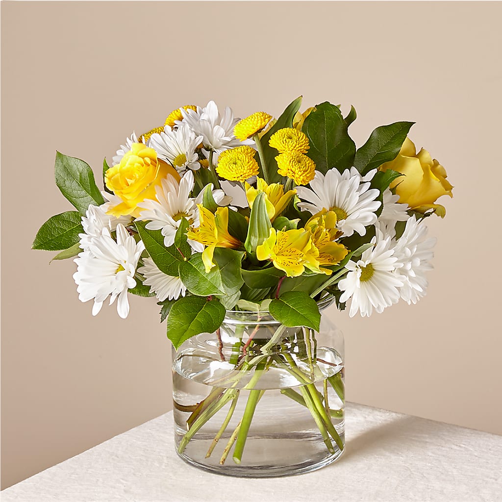 Sunny Sentiments Bouquet – Maplewood Florist, Maplewood NJ