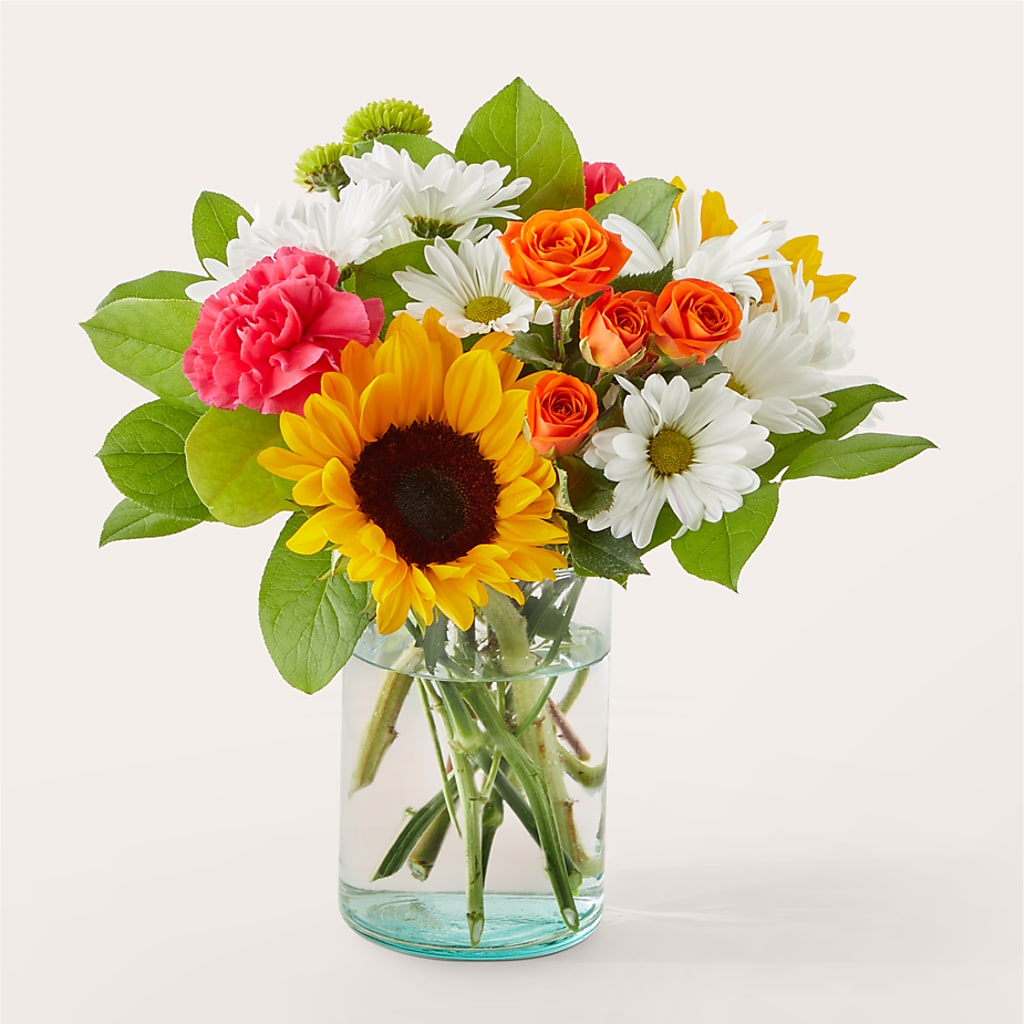 Sun-drenched Blooms Bouquet – Maplewood Florist, Maplewood NJ