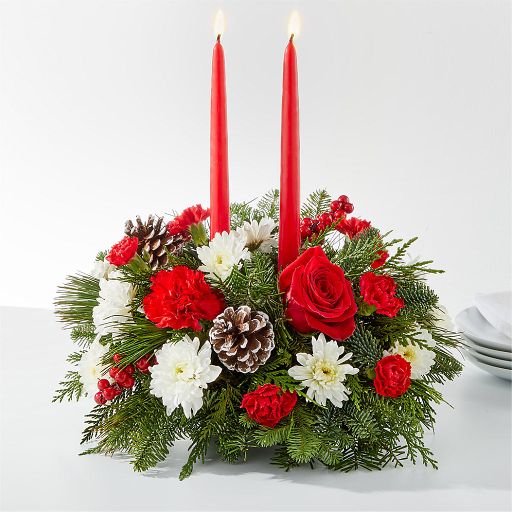 Holiday Soiree Centerpiece – Maplewood Florist, Maplewood NJ