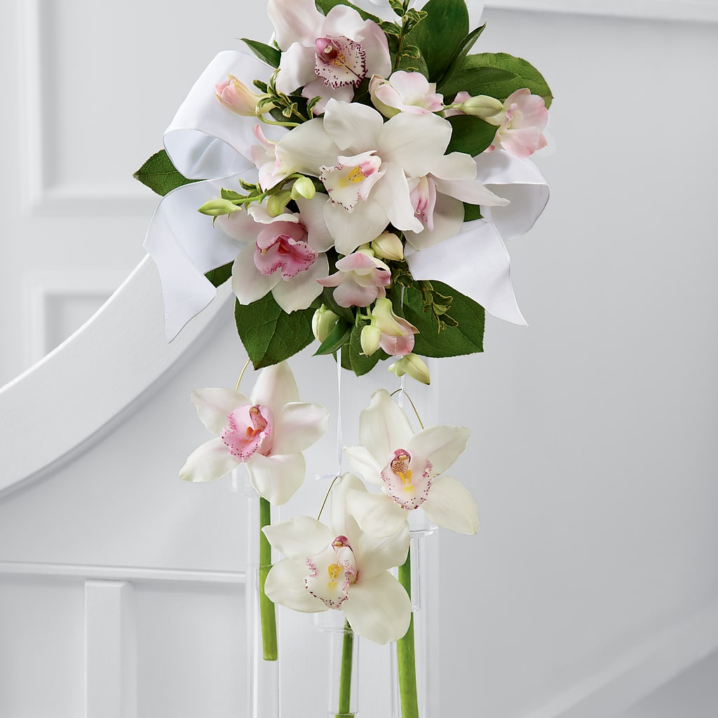 Perfect Entrance Pew Arrangement – Maplewood Florist, Maplewood NJ