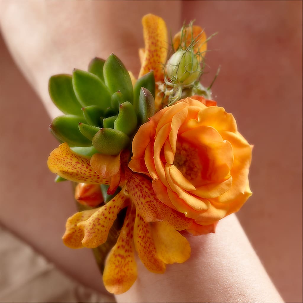 Irresistible Love Wrist Corsage – Maplewood Florist, Maplewood NJ