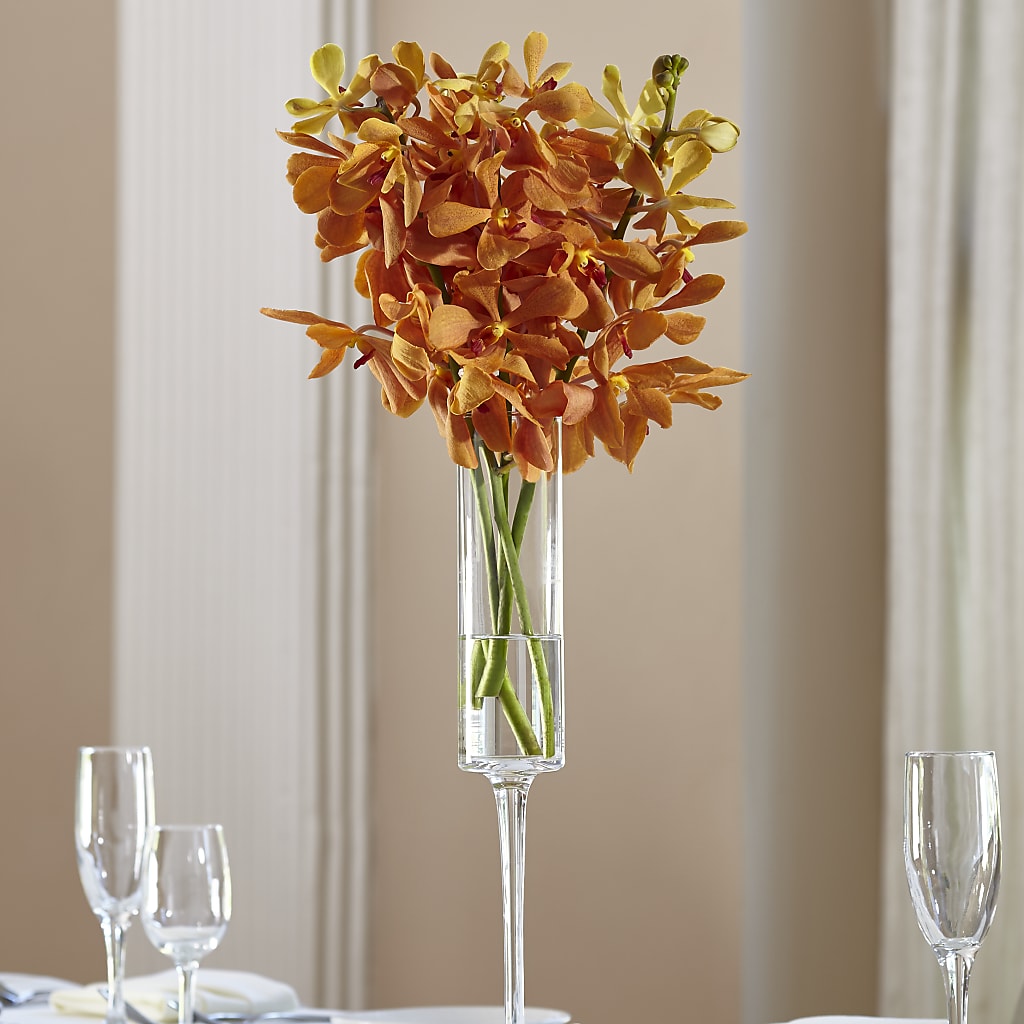 Orange Mokara Bouquet – Maplewood Florist, Maplewood NJ