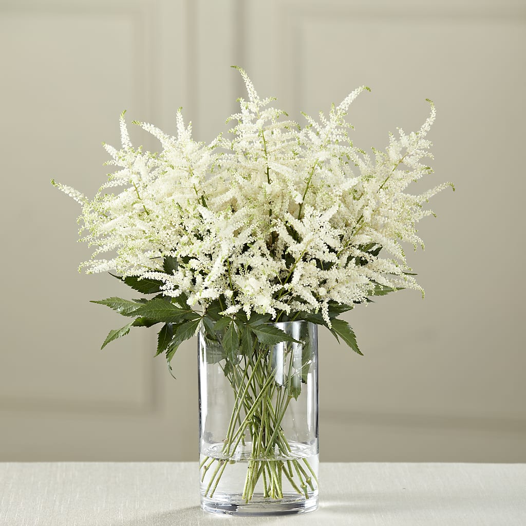 White Astilbe Bouquet – Maplewood Florist, Maplewood NJ