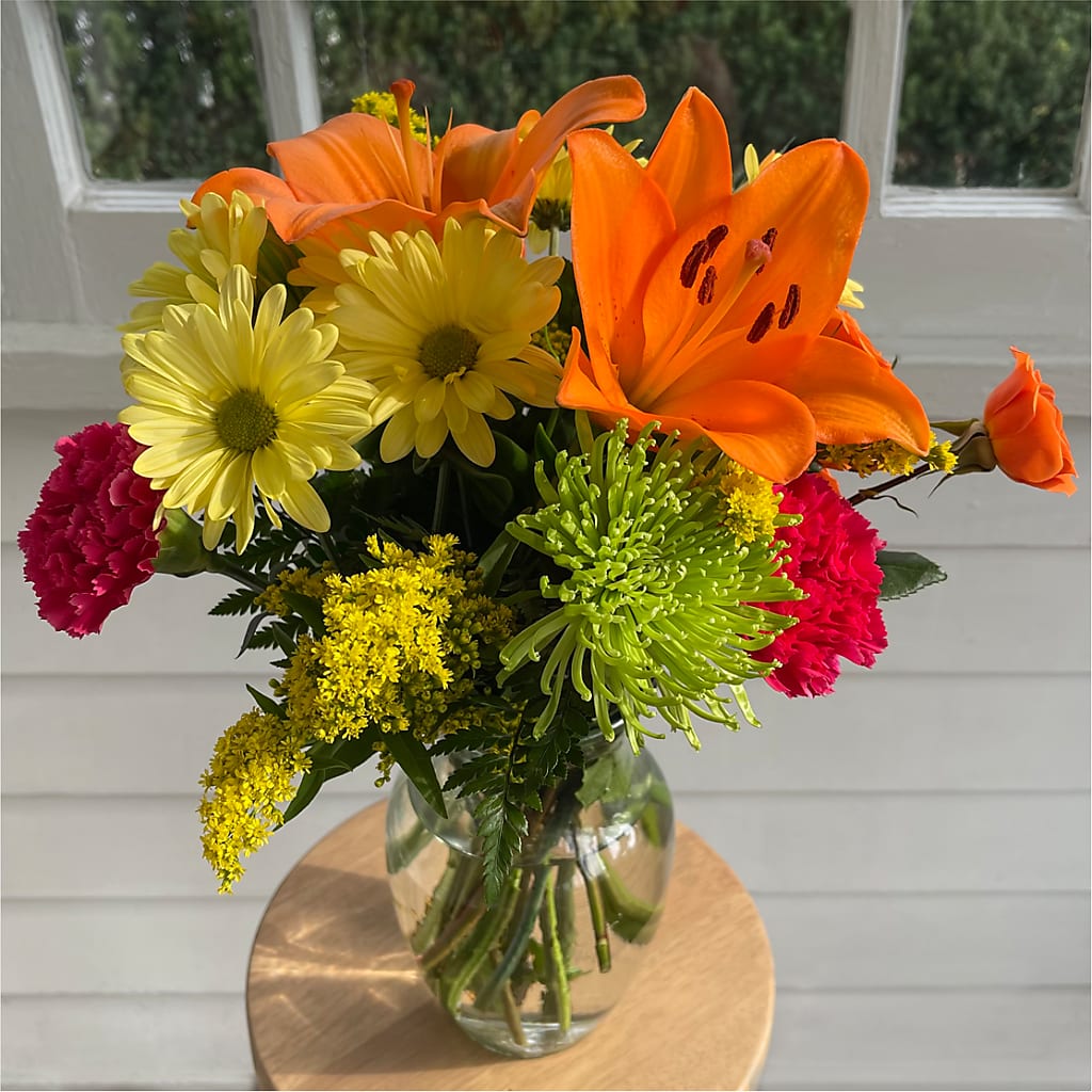Bold & Bright – A Florist Original –  Maplewood Florist, Maplewood NJ
