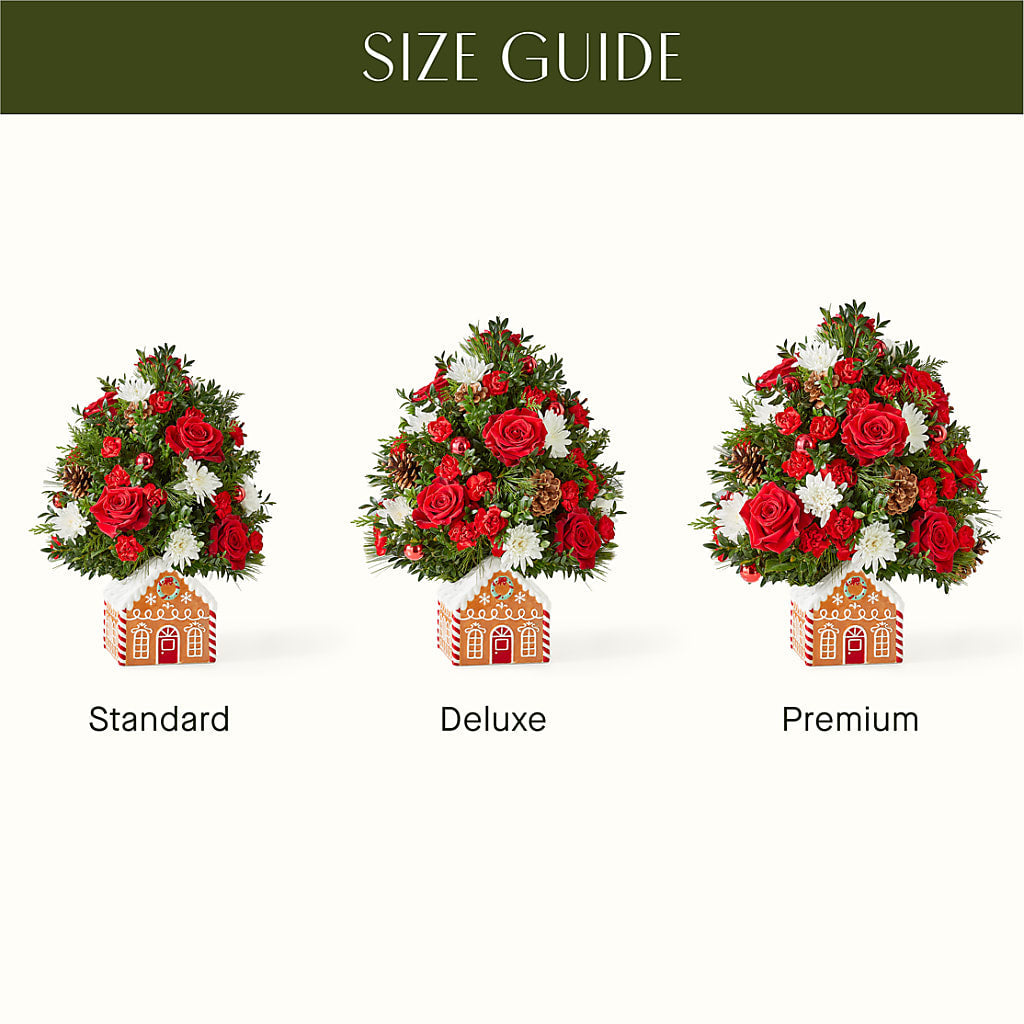 Spiced Gingerbread Tree –  Maplewood Florist, Maplewood NJ