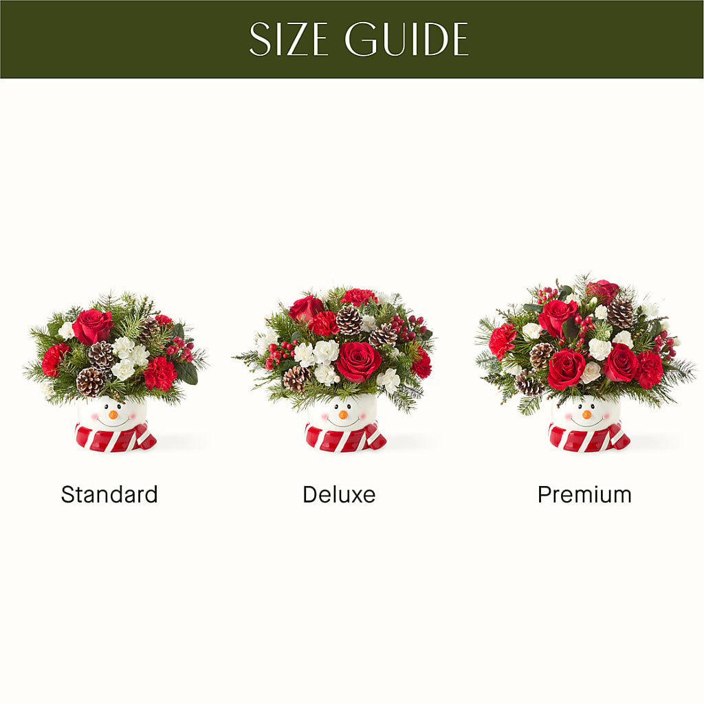 Jolly Snowman Bouquet –  Maplewood Florist, Maplewood NJ