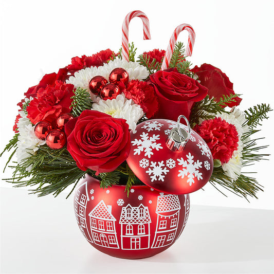 Cheer in the Air Ornament –  Maplewood Florist, Maplewood NJ