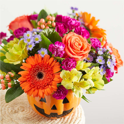 Tricks & Treats Pumpkin –  Maplewood Florist, Maplewood NJ