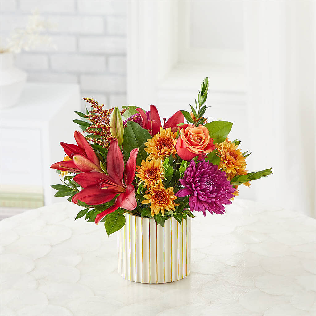 Burgundy Landscape Bouquet –  Maplewood Florist, Maplewood NJ