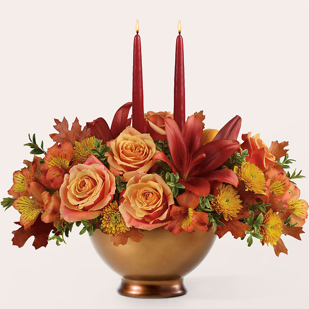 Harvest Table Centerpiece –  Maplewood Florist, Maplewood NJ
