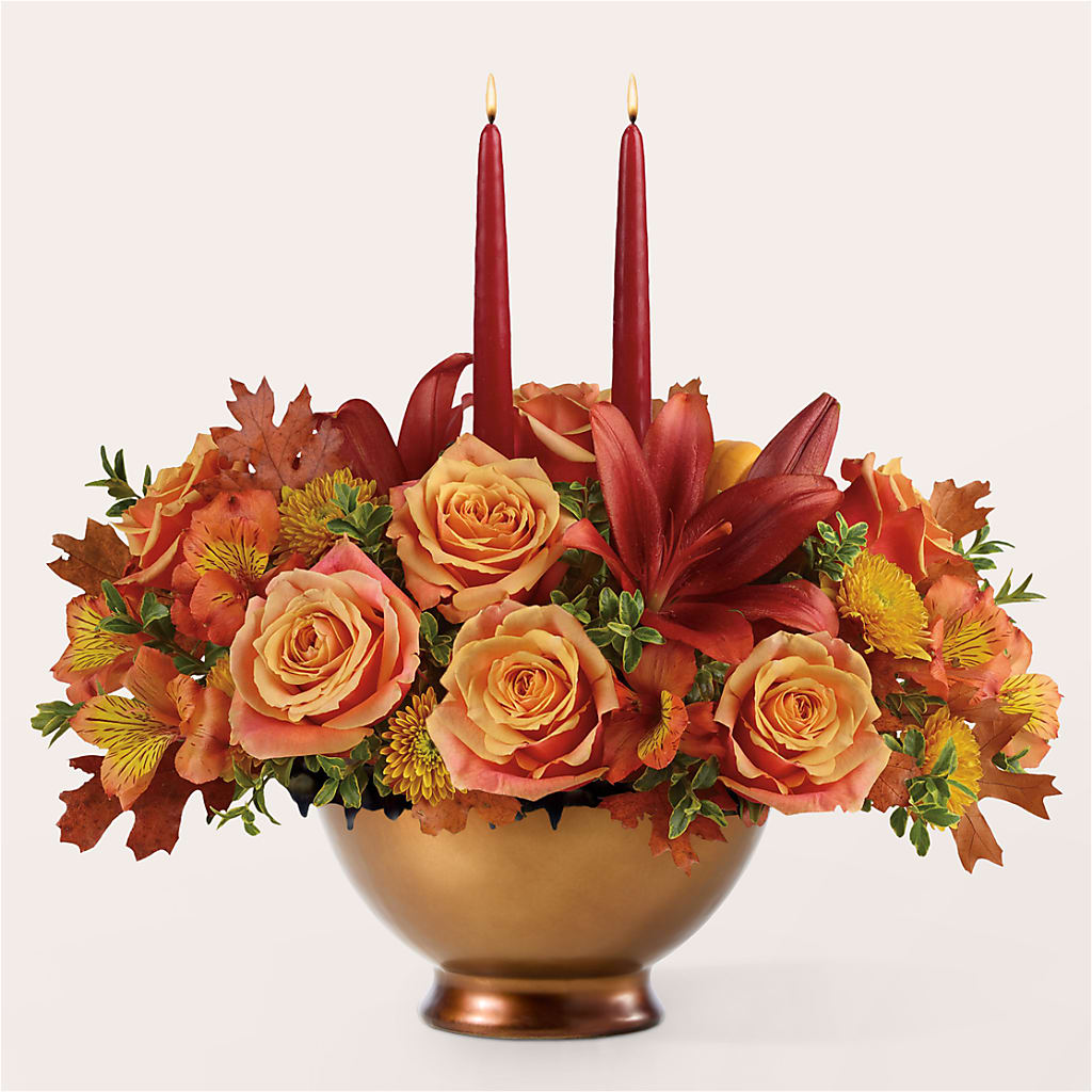 Harvest Table Centerpiece –  Maplewood Florist, Maplewood NJ