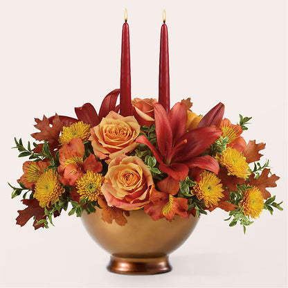 Harvest Table Centerpiece –  Maplewood Florist, Maplewood NJ