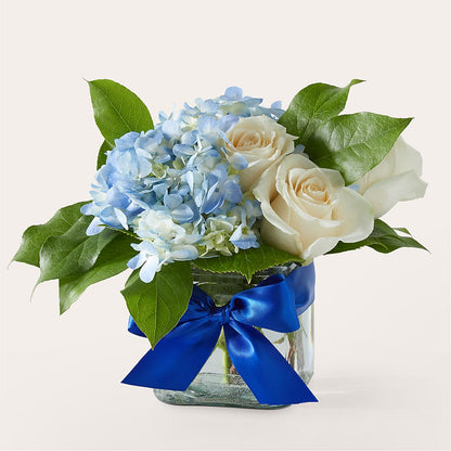 Sky Blue Delight Bouquet –  Maplewood Florist, Maplewood NJ