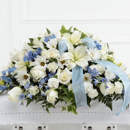 Tender Treasure Casket Spray –  Maplewood Florist, Maplewood NJ