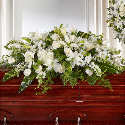 Abundance Casket Spray –  Maplewood Florist, Maplewood NJ