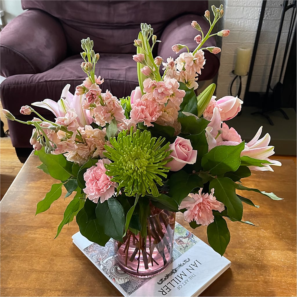 Pretty in Pink Bouquet –  Maplewood Florist, Maplewood NJ
