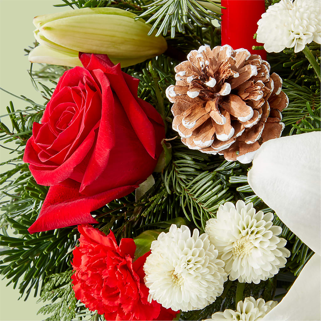 Seasonal Festivities Centerpiece –  Maplewood Florist, Maplewood NJ