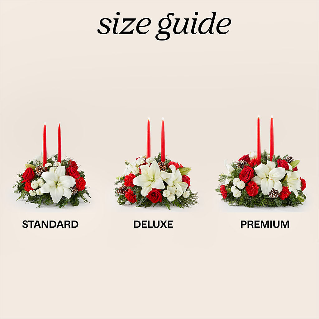 Seasonal Festivities Centerpiece –  Maplewood Florist, Maplewood NJ