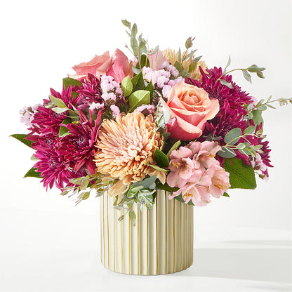Berry Cobbler Bouquet with Ivory Vase –  Maplewood Florist, Maplewood NJ